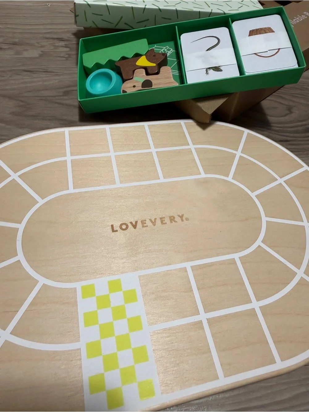 Lovevery Syllable Race Game from Reading Skills Set 1